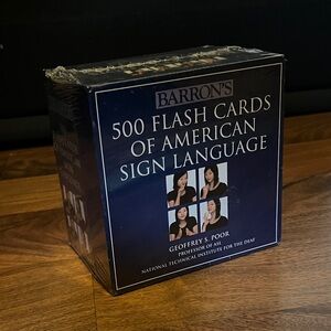 Barron's American Sign Language Flash Cards